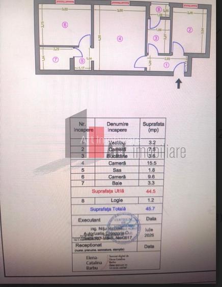 Vânzare apartament 3 camere Prelungirea Ferentari - Șc. 136 - 5