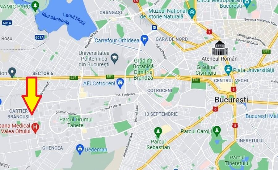 Vanzare 6300 mp teren Sector 6 langa metrou Valea Ialomitei cu 600 Euro/mp - 6