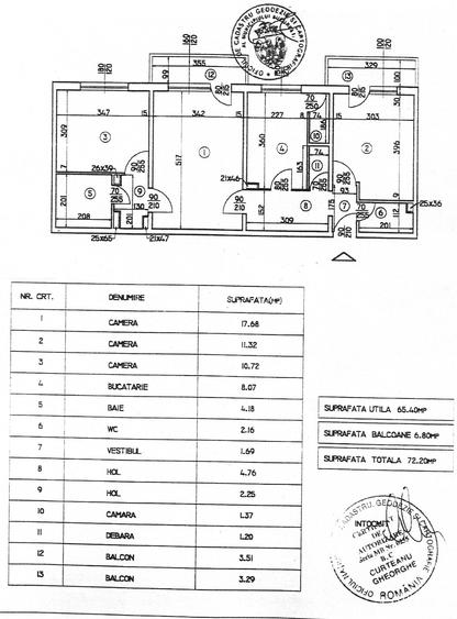 3 Camere Brancoveanu – Aleea Calinesti - Parcare - 1