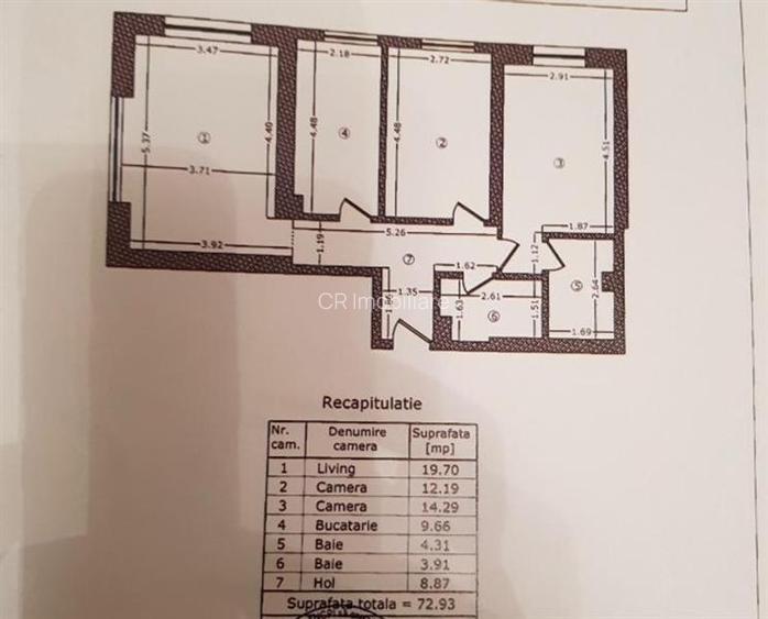 Apartament 3 camere GranVia Lujerului - 12