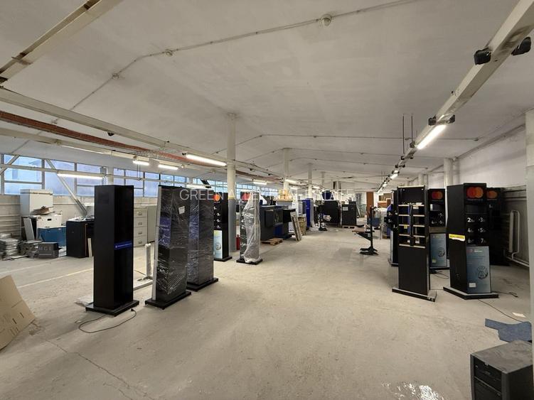 INCHIRIERE SPATIU CU AVIZ ISU IN CHIAJNA PRETABIL PRODUCTIE/DEPOZITARE- 1100 MP - 4