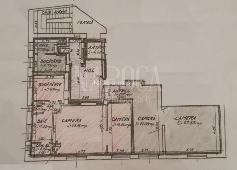 Apartament 6 camere de vanzare in Centru, Cluj Napoca - 16