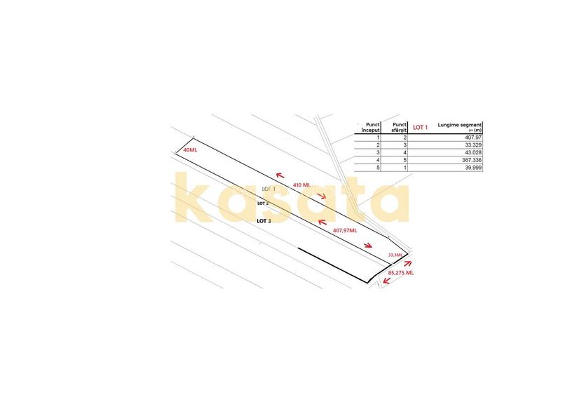 TEREN DE VÂNZARE – STRADA MILANO, BUFTEA, APROAPE DE A0 - 4