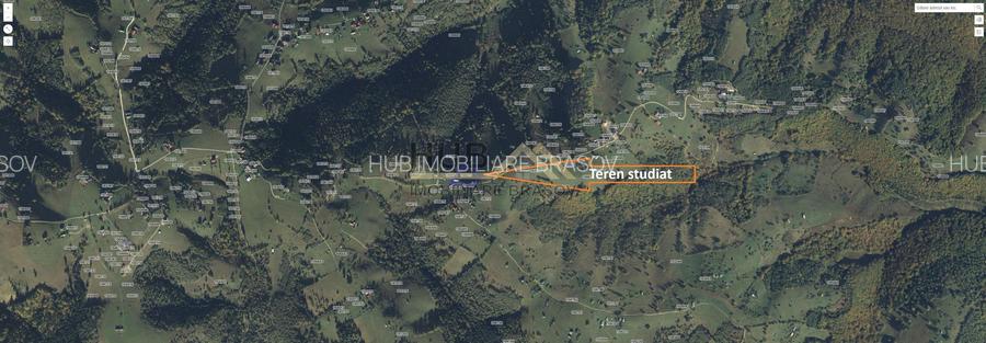 Teren Moieciu zona Pestera | Utilitati | 4.807 mp - 5