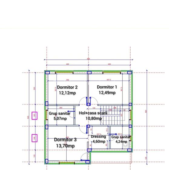 Vila/Casa individuala 4 camere/Com.Berceni - 2