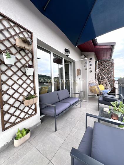 Apartament 2 camere | Etaj retras | Terasă 25 mp | Garaj | Panorama oraș & pădur - 8
