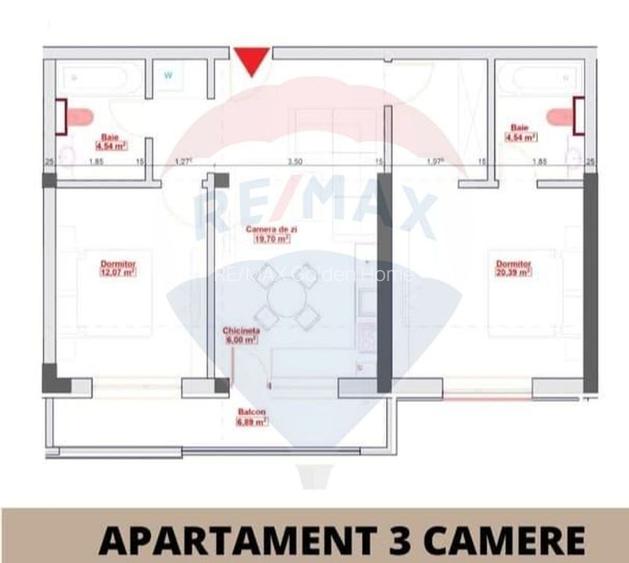 Apartamente cu 2 camere zona de Nord - 10