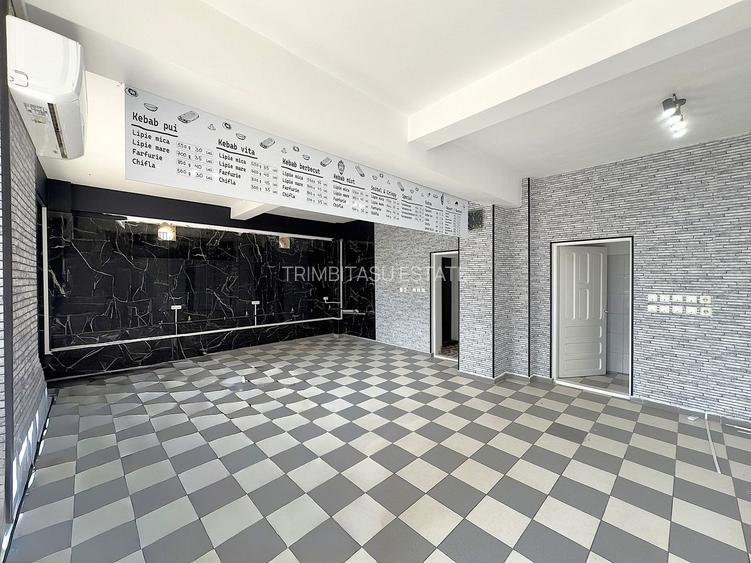 Spațiu comercial | 90mp | trafic intens | Margeanului | comision 0% - 4