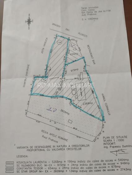 Teren intravilan construcții 10834 mp + construcție- cabană lemn! - 6