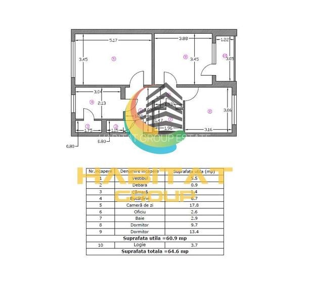 Apartament 3 Camere Sector 4 Zona Constantin Brancoveanu - 2