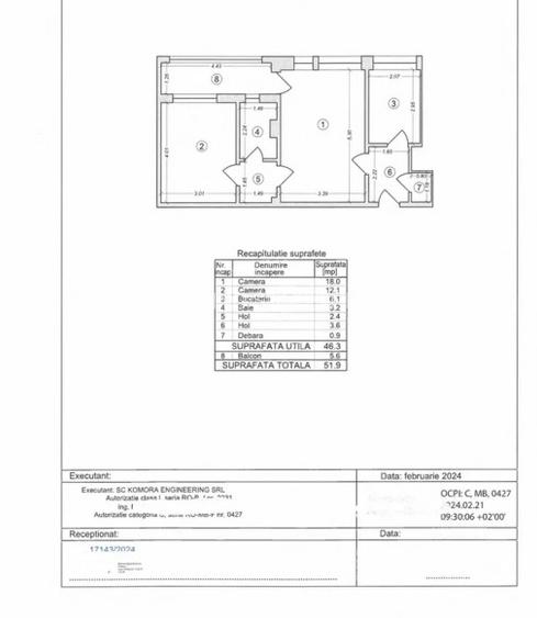 2 camere | bloc reabilitat | 400 m Metrou Lujerului - 10