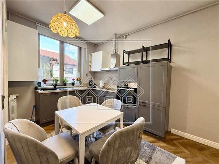 Apartament renovat, mobilat si utilat - 42 mp + pivnita - Ultracentral