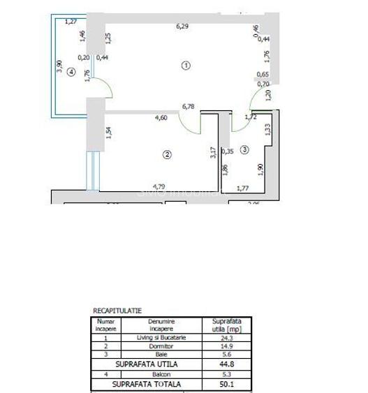 Apartament 2 camere Cortina North | Pipera - 12