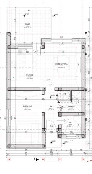 Casa individuala 4 camere 2 bai, carport, teren 230 mp, Selimbar Sibiu - 9