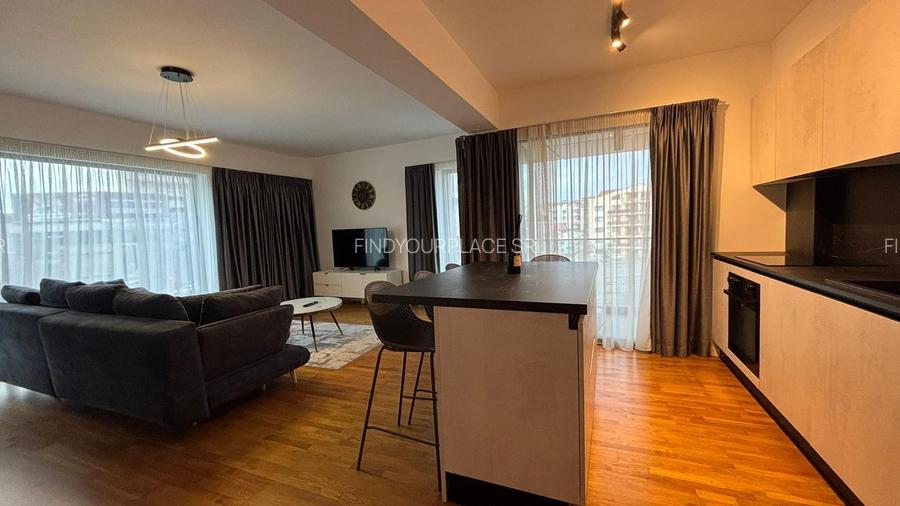 Apartament în bloc nou boutique lângă Herăstrău,mobilat complet,parcare valabilă - 3