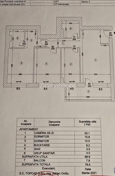 Apartament 3 camere Parcare inclusă | Pallady – Anghel Saligny - 1