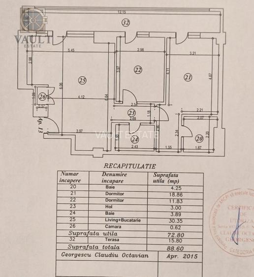Apartament 3 camere Baneasa - 9
