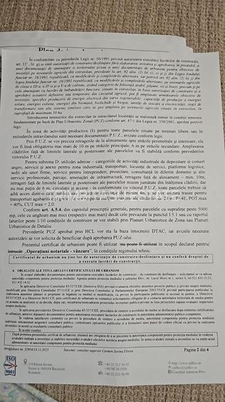 Teren Intravilan 13848 mp deschidere la A1 zona Carrefour Militari - 3