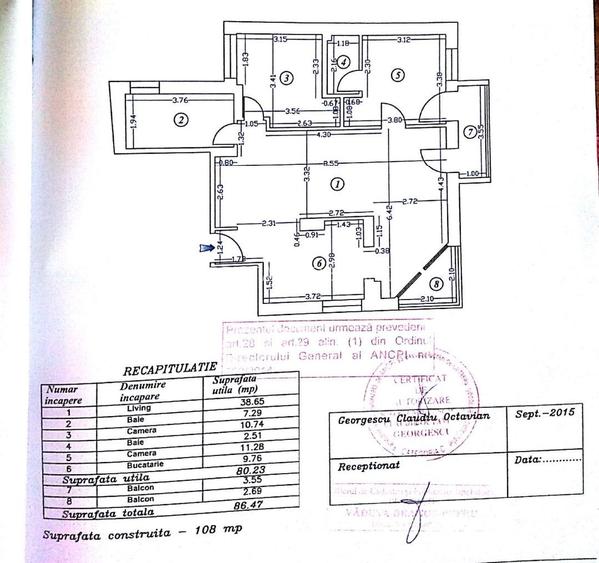 Apartament premium 3 camere Ultracentral, bloc nou - aproape de Piata Victoriei - 11