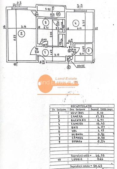 Apartament 2 camere | Rahova | 51 mp - 1