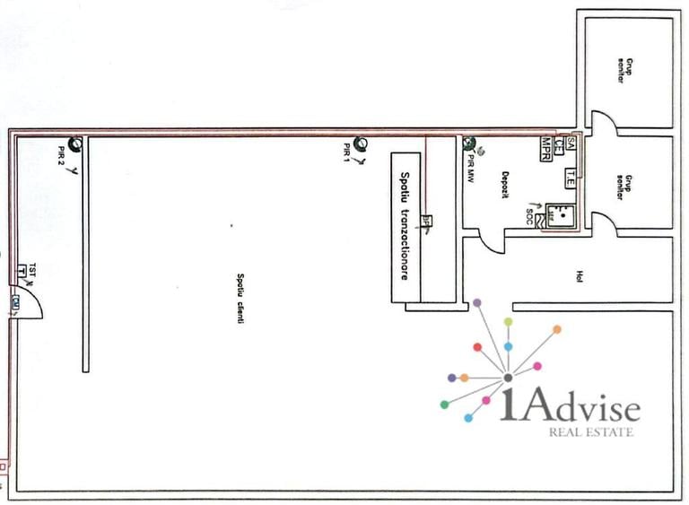 Spatiu comercial 75 mp - 2
