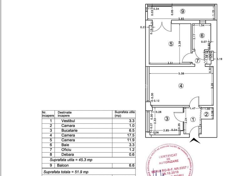 Apartament la Metrou Iancului / Etaj 1 / Aleea Lunguletu / Renovat 2022 - 10