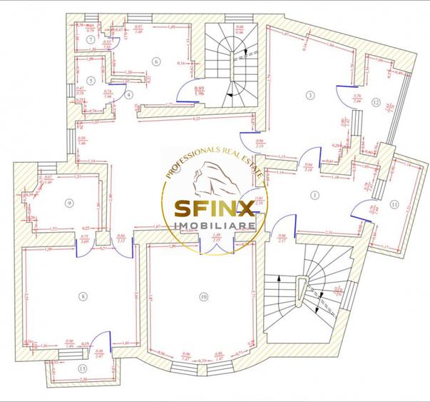 Apartament 4 camere | 115mp de inchiriat in vila – Primaverii - 15