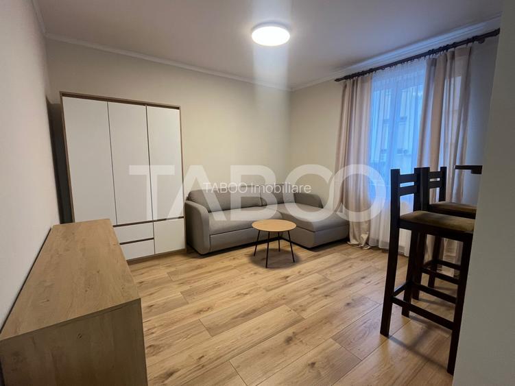 Garsoniera de inchiriat decomandata 26 mp zona Turnisor Sibiu. - 5