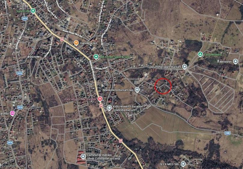 Bucium, 1205mp teren intravilan - locatia ideala pentru un nou inceput