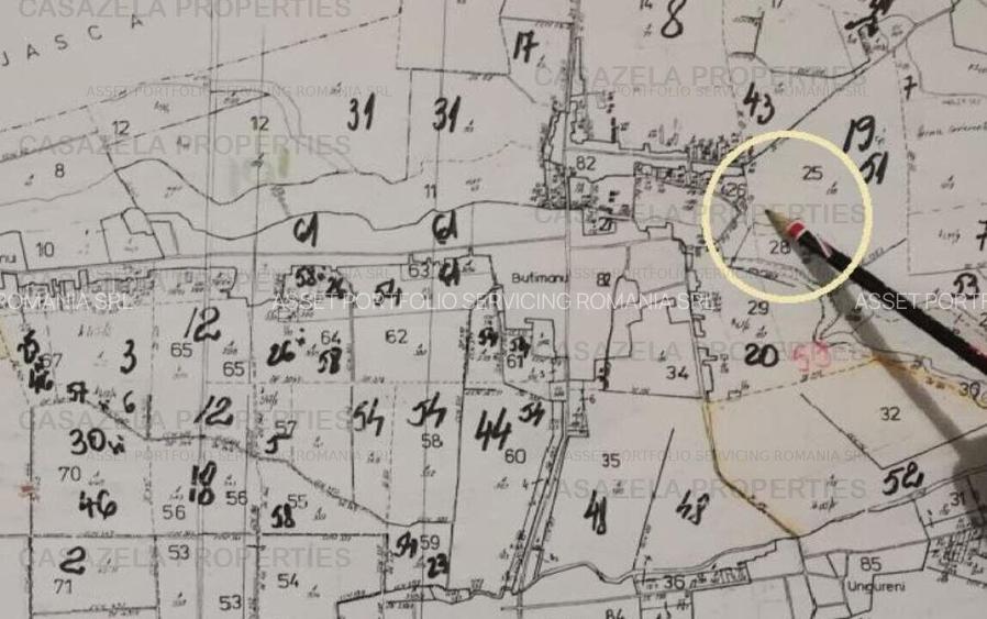 Teren intravilan 21.010 mp Butimanu jud. Dambovita - 2