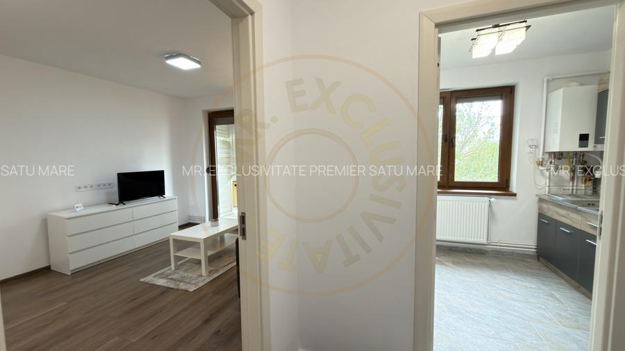Apartament 2 camere Etaj II Carei - B-dul 25 Oct. Zona Monument - Comision 0% - 8