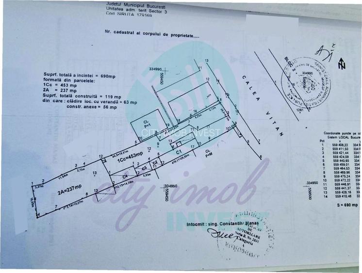 Teren pentru dezvoltare si investitie - Vitan - 2