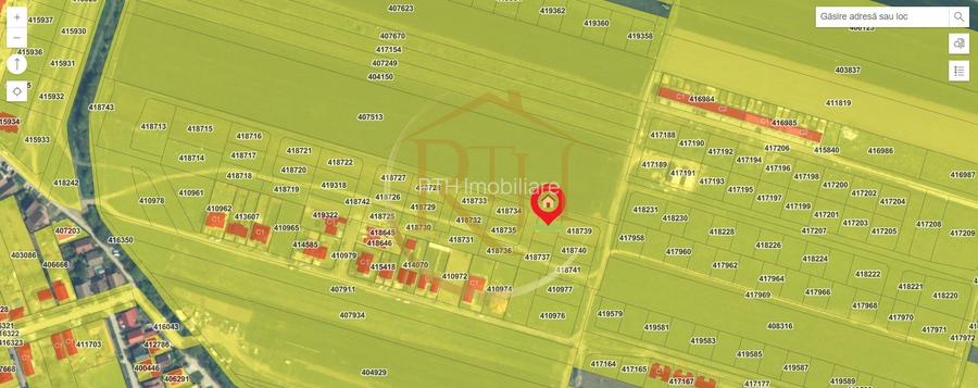 Oferim spre vanzare parcela pentru duplex,  Giroc, suprafata 507 mp, 2 fronturi - 8