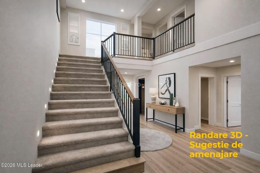 Domnesti - Vila la rosu 276 mp utili, teren 572 mp, garaj 2 locuri - 5