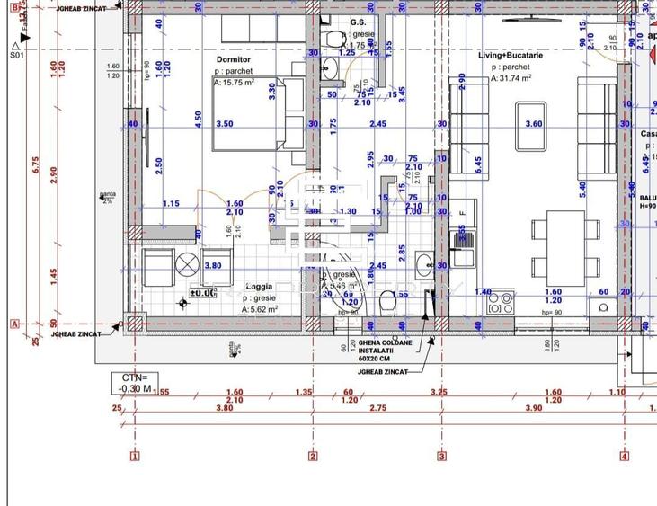 Apartament 2 camere cu grădină ,la cheie, intabulat -Selimbar - 1