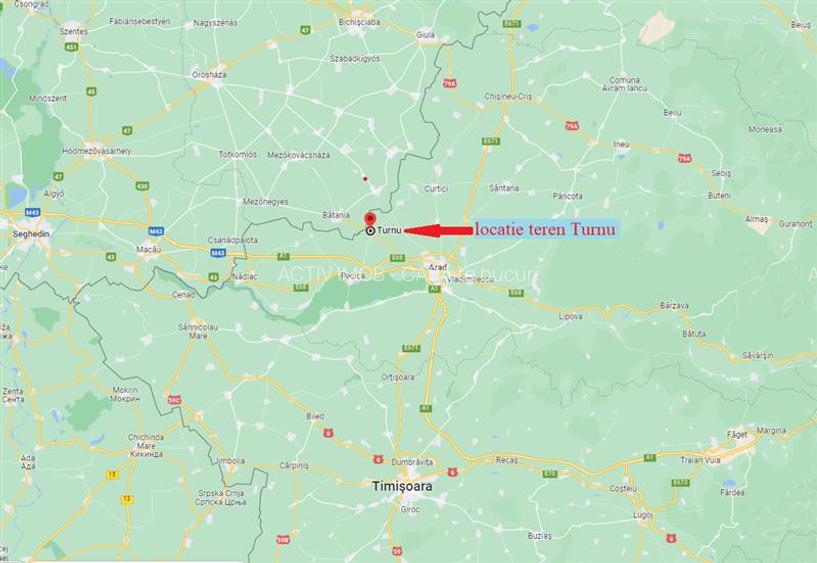 122 ari in Turnu, front 60 m la DN 7B, 15 km de Arad, 1 km de vama - 3