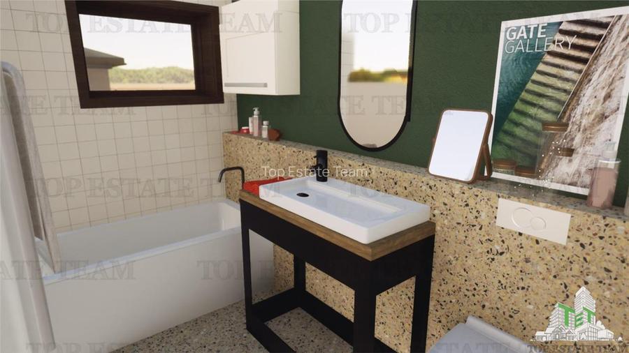 De vanzare casa tip duplex, 5 camere, curte 200mp - 10