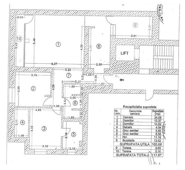 Apartament insorit 3 camere langa parc si lac | vedere deschisa - 1