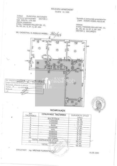 Apartament  3 camere 70 MP/ Sector 3/ METROU 1 DECEMBRIE 1918 - 8