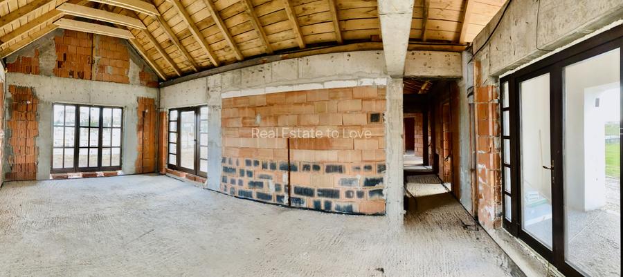 Vilă mediteraneană, pe parter, cartier cu iesire la lac, peninsula Balotesti - 9