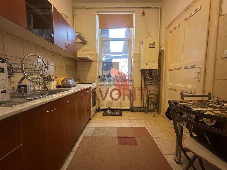 2 camere | centrala proprie | mobilat si utilat | gradina | zona excelenta | - 4