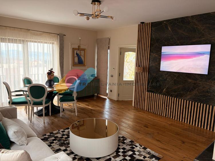 Penthouse 5 camere, 230 mp, Gruia – vilă exclusivistă, terasă 50 mp