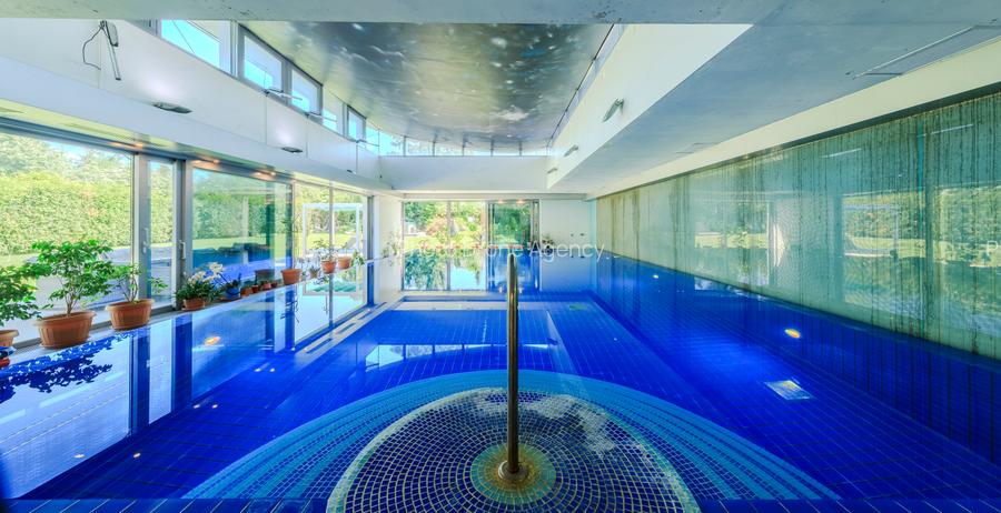 Snagov  Vilă cu 2 ”Oscaruri” în Arhitectură, Piscină Interioară Eoliană+Panouri - 5