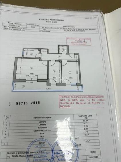 Apartament modern cu doua camere, Metalurgiei, 117.900€ negociabil - 2