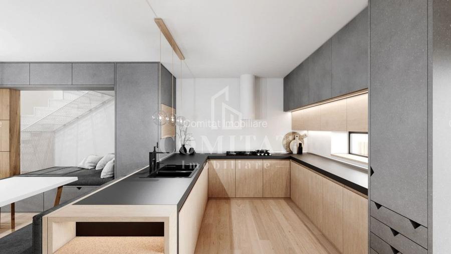 Casă cu design contemporan zonă liniștită cartierul Borhanci - 9