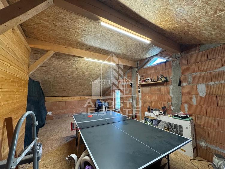 Casa individuala cu 4 camere, teren 700 mp, Mosnita Veche. pod generos - 16