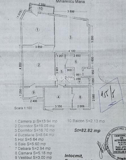 Apartament 3 Camere Romana | strada Drobeta | Centrala | comision 0% - 21