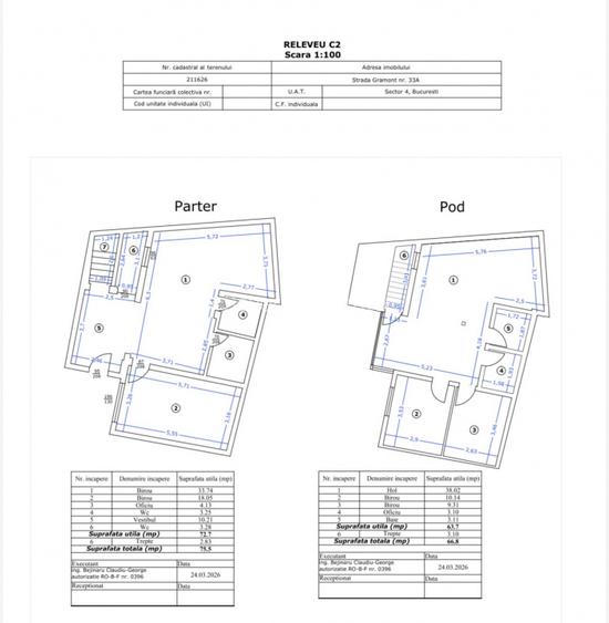 CASA SPATIU BIROU | UNIRII | PARCUL CAROL | CENTRUL CIVIC | CANTEMIR | - 9