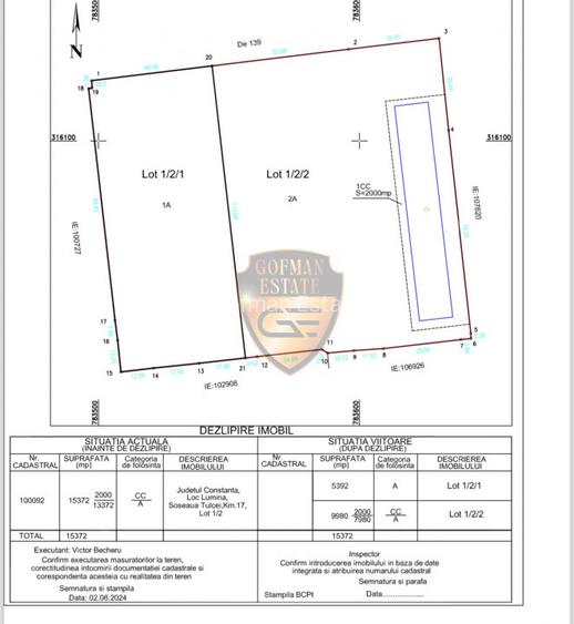TEREN liber industrial, imprejmuit, hala depozitare/productie  Lumina Ovidiu - 3