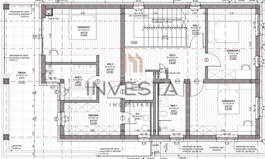 Casa individuala cu garaj dublu in Faget! 231 mp utili + 900 mp teren! - 4